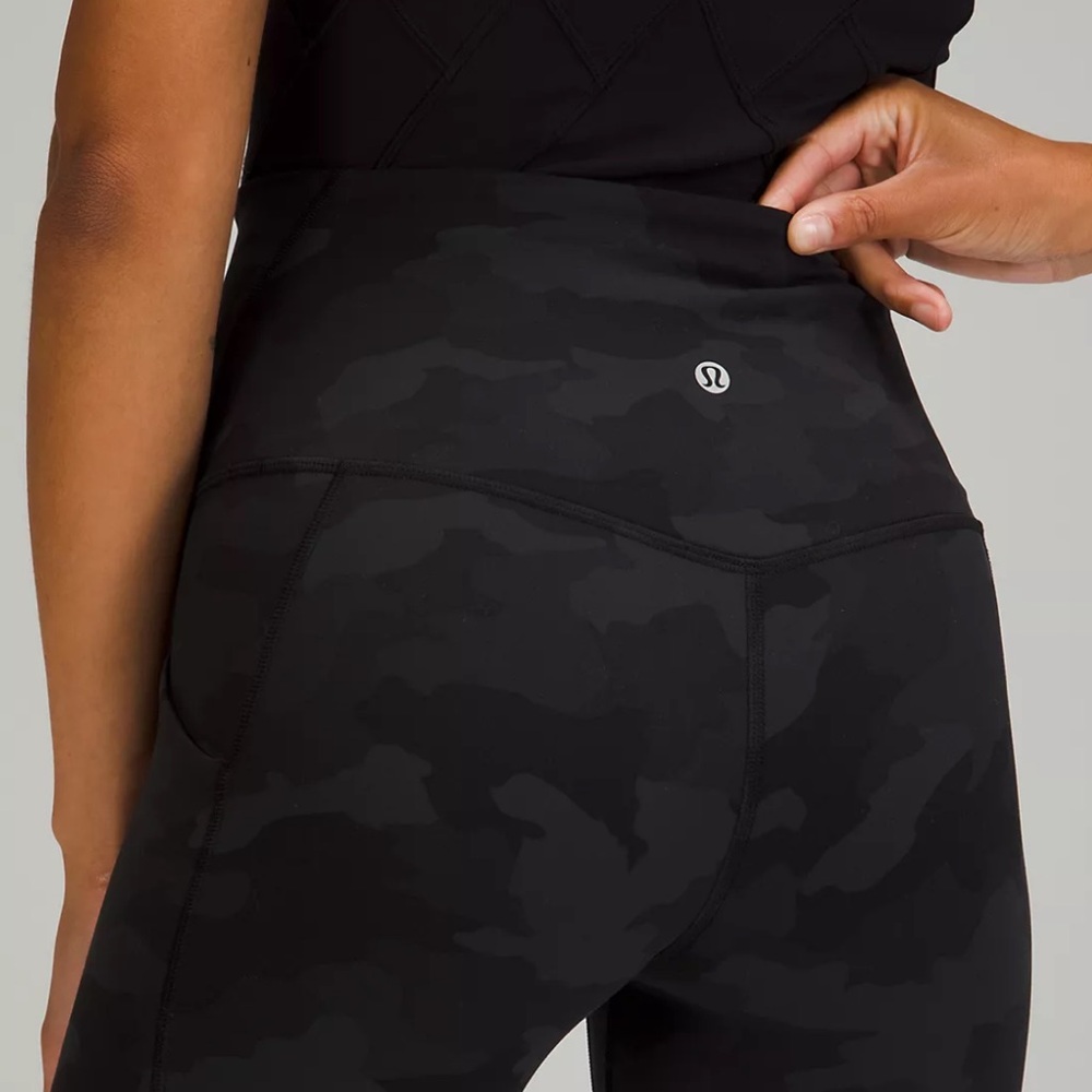 Lululemon Align Camo High Rise with pockets